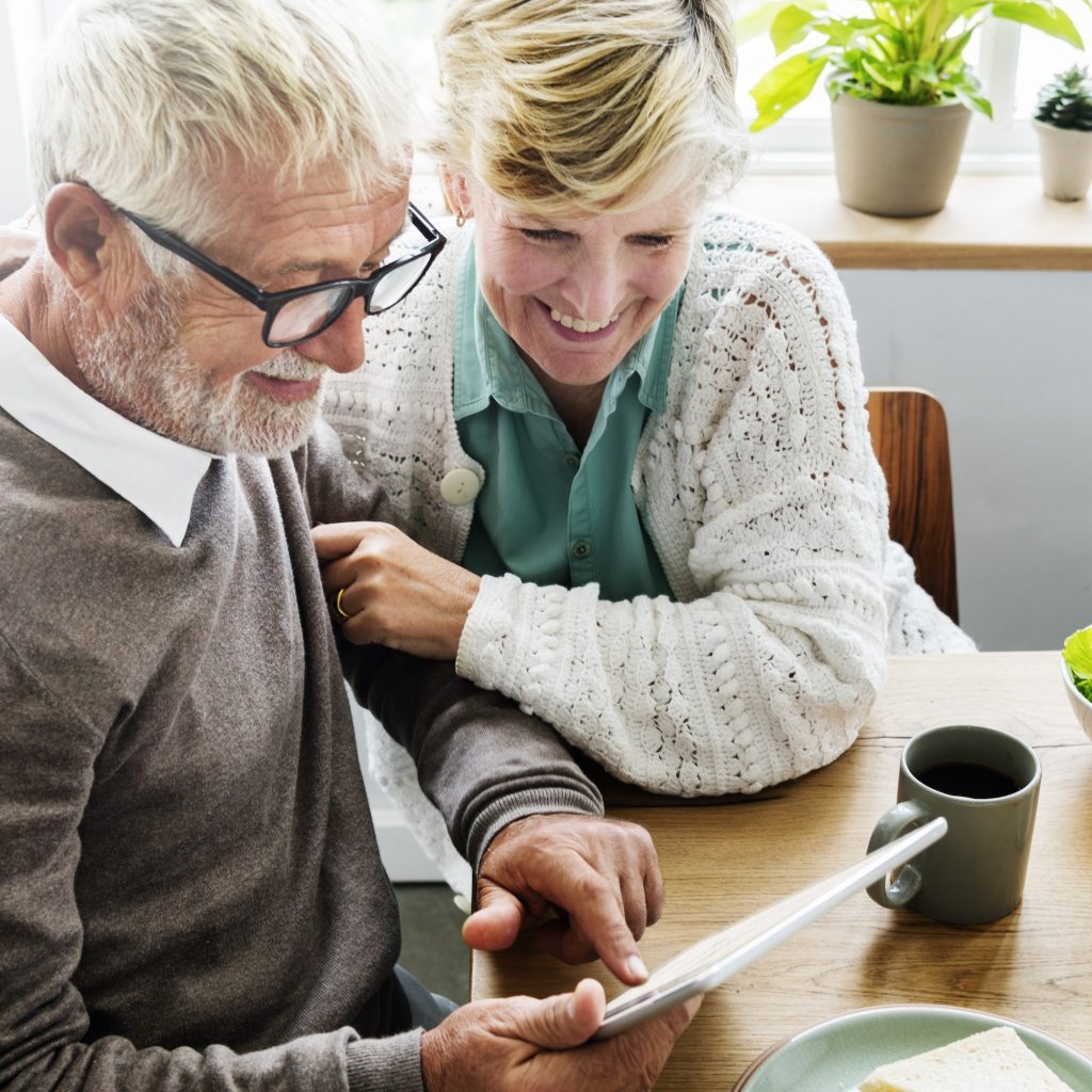 Senior Pensionary Husband Wife Couple Living Concept